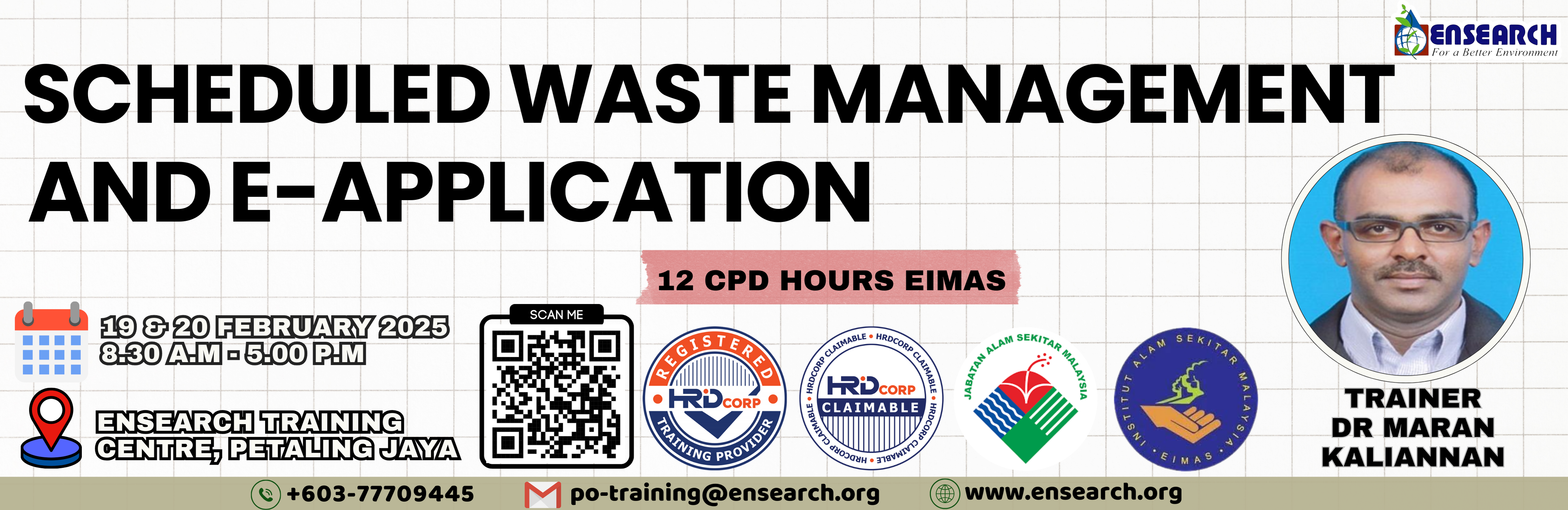 Banner Scheduled Waste Management And E-Application